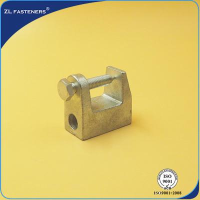 China Ductile Iron Top Beam Clamp Zinc Plated Finish For Bean Pipe Hanger for sale