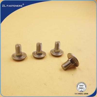 China High Strength Stainless Steel Carriage Bolts DIN 603 Natural Color for sale