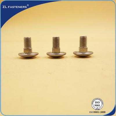 China Eco Friendly Brass Carriage Bolts / Galvanized Carriage Bolts DIN 603 Standards for sale