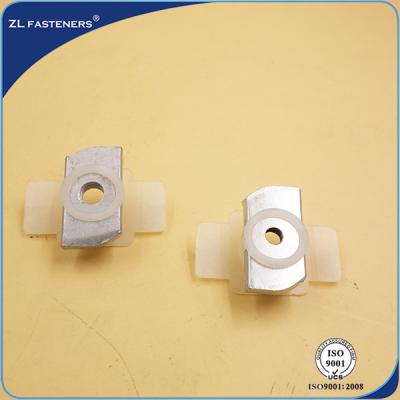 China Zinc Alloyed Coating M10 Channel Nuts , Solar End Clamps Various Sizes for sale