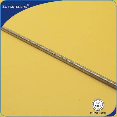 China Anti Corrosive Long Threaded Rod , High Strength Threaded Rod Zinc Plated for sale