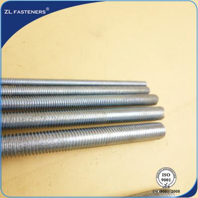 China Eco Friendly High Tensile Threaded Rod Carbon Steel / Stainless Steel Material for sale