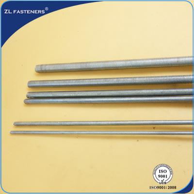 China M6~36 High Tensile Threaded Bar , Stainless Steel Threaded Rod For Auto Engine for sale