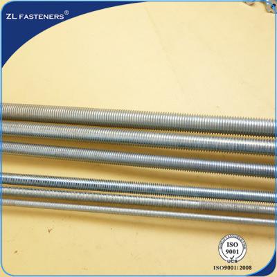 China 1m / 2m / 3m Length High Tensile Threaded Rod Grade 8 OEM / ODM Available for sale