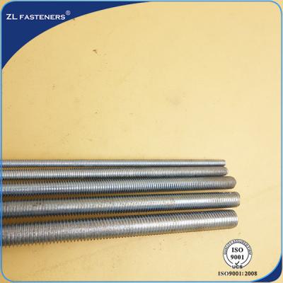 Chine Rod fileté galvanisé M6/M8/M10/M12/M14/M16/M18/M20 à haute résistance à vendre