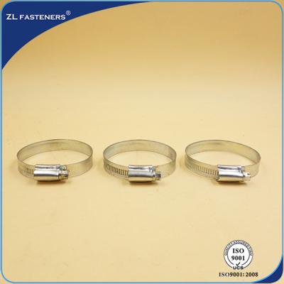 China 9mm 12mm Stainless Steel Hose Clamps German Type GB / DIN Standard for sale