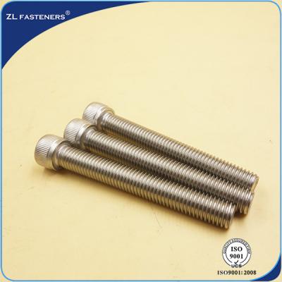 China Stainless Steel SS304 Bolts / Allen Bolt Socket Cap Bolt DIN912 for sale