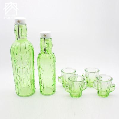 China Wholesale Custom High Quality Clip Lid Top Swing Stocked Beverage Bottles 16oz 32oz for sale