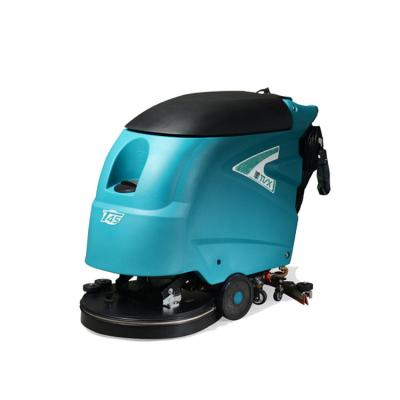 China Hotels floor scrubber manufacturer/floor cleaning machine sweeper scrubber equipment/scrubber machine for floor for sale