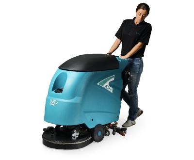 China Industrial Floor Cleaning Equipment Hotels Floor Scrubbers /mini Floor Scrubber / Walk Behind Floor Scrubber for sale