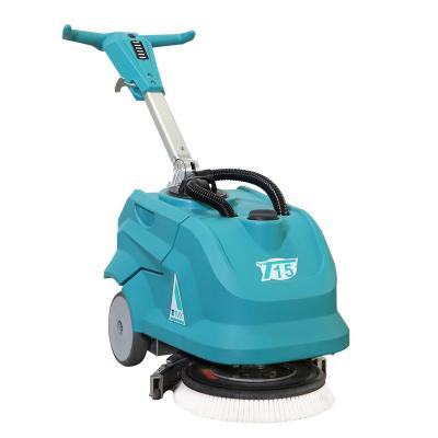 China Cleanging Walk Behind Electric Floor Scrubber Cleaner / Used Carpet Washing Machine / Outdoor Sweepers for sale