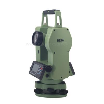 China DE2A High Precision Electronic Theodolite Survey Instrument Digital Theodolite DE2A for sale