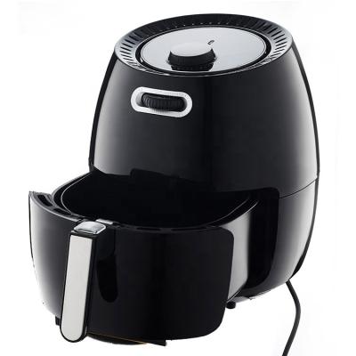 China Healthy way for frying oil-free and 80% less oil-free large capacity 5L overheat protection manual control air fryer with light indicator for sale