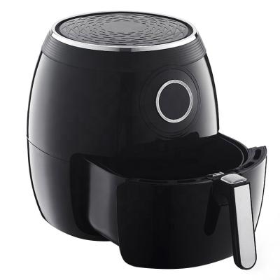 China Hot 80% Chinese Fast Delivery Factory ABS Air Fryer Low Fat Household Oil Free Frying Healthy Way Less Fat Sale 5.5L PP for sale