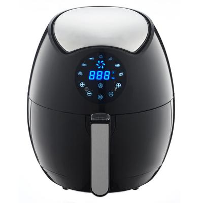 China Healthy way for frying without oil and 80% mini new design less fat 2.6L digital 1500W as seen on TV air deep fryer without oil for sale