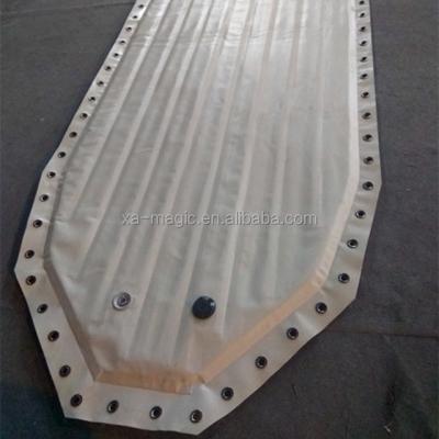 China Raft boat detachable removable self-bailing floor with drain hole for sale for sale