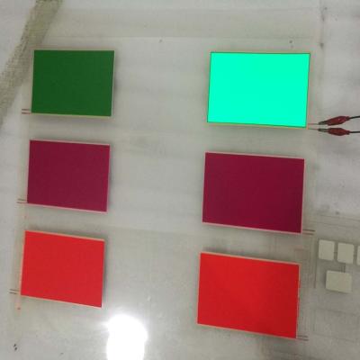 China VERY BRIGHT GLOWING LEAF! EL backlight strip, EL flashing backlight, EL backlight panel any size can be made for sale