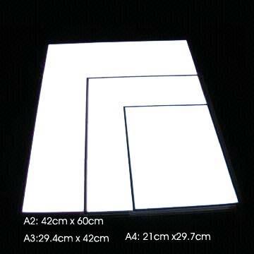 China constant lighting/white light on-off flashing EL backlight sheet, led backlight, low price EL backlight sheet for sale