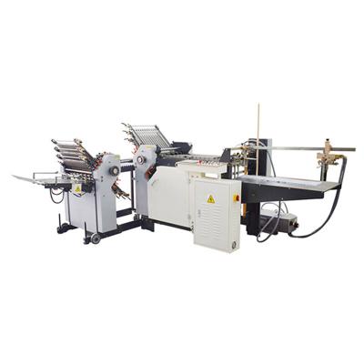 China Factory 6+6 490mm Width Folding Machine Low Price Stable Paper Folding Making Machine for sale