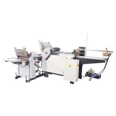 China Mechanical Factory Automatic Instruction Sheet Paper Folding Machine for sale