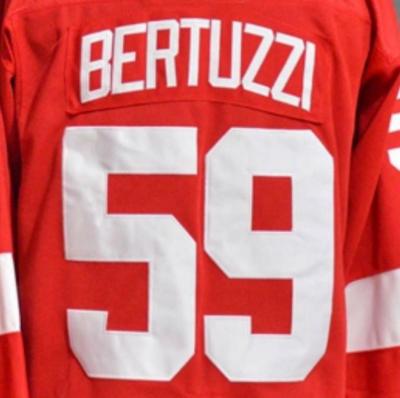 China Shirts & Detroit Tyler Bertuzzi Best Quality Stitched National Hockey Jersey Tops for sale