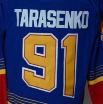 China Shirts & St Louis Vladimir Tarasenko Best Quality Stitched Tops Hockey Jersey for sale