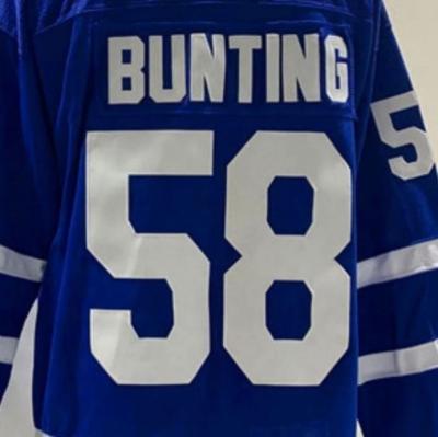 China Shirts & Toronto Michael Bunting Blue Best Quality Tops Pitched National Hockey Jersey for sale