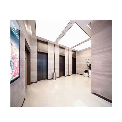 China Best Price Contemporary Chinese Perlino Bianco White Wood Grain Marble Floor And Wall Tiles for sale