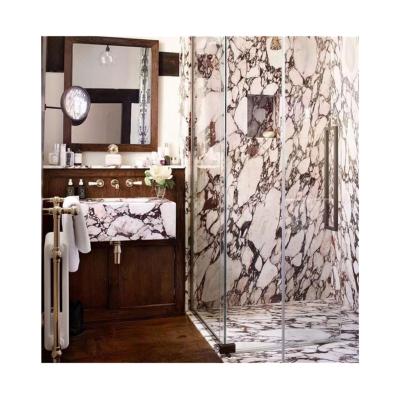 China Factory price contemporary italian calacatta violet marble with purple veins for floor and wall tiles for sale