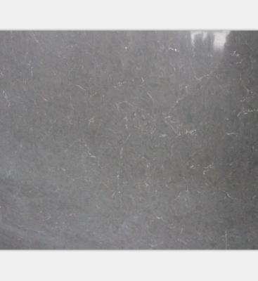 China Heat Resistant Construction Quartz Countertops Made Of Gray Rock Crystal Stone Slab for sale