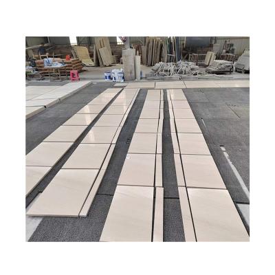 China Traditional Natural Portugal Wall Cladding Facade Panels Moca Cream Lime Tiles for sale