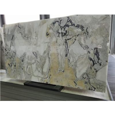 China Modern Stylish Picasso Black White Quartzite Kitchen Countertops for sale