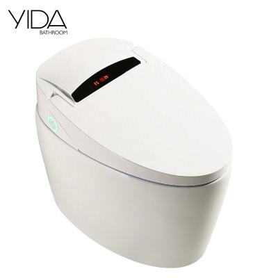 China Automatic Operation YIDA Foshan Brand WC Rimless Smart Intelligent Toilet Pregnant Woman Using Bathroom Ceramic Elevated Toilet For Elderly for sale