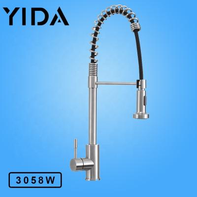 China SUS 304 Style Pb Modern European Electric Sanitary Stainless Steel Freestanding Faucets YIDA Foshan Kitchen Sink Pull Down Faucet Mixer for sale