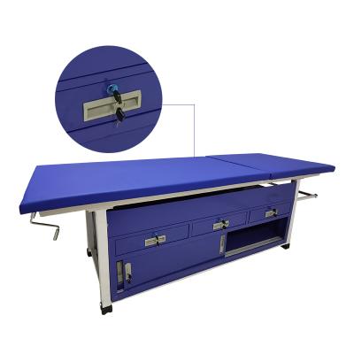 China RC-008 China Metal Table Gynecology Hospital Examination Table Ear Nose Examination Table for sale