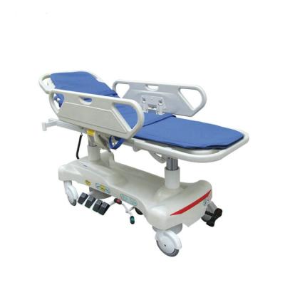 China RC111-A-A Hospital Emergency Carts Modern Hydraulic Stretcher Trolley Medical Trolley for sale