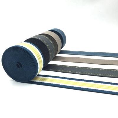 China 100% Customized Eco-friendly Cotton Webbing For Bag Strap for sale