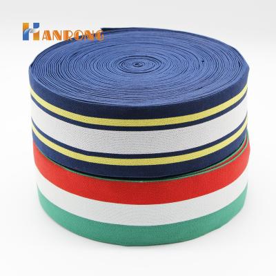 China Elastic Factory Woven Webbing Wide Elastic Strap For Outdoor Sports for sale