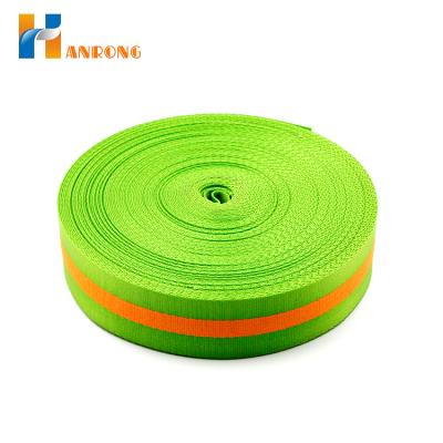 China Viable Wholesale Customized Woven Striped Nylon Webbing For Clothes, Shoes, Bags for sale