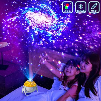 China Modern Remote Control Christmas Night Surf Light Projector 6 Light Enhanced Colors With Bulit-in Speaker For Baby Kids for sale