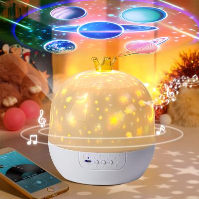 China Contemporary Rotating Galaxy Projection LED Stars and Sky Projector Lamp Night Light Starry Projector Lamp for Kids Toys for sale