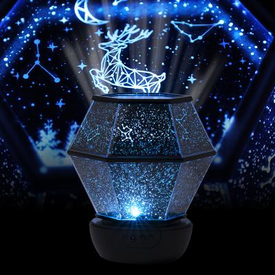 China Modern LED Light Ocean Lamp Night Light LED Starry Night Sky Projector Colorful Flashing Colorful Baby Kids Christmas Gift for sale