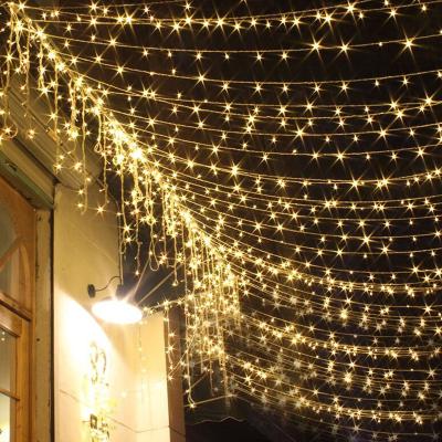 China Custom Waterproof Decor Light Outdoor Christmas Wedding Holiday PVC String Lights for sale