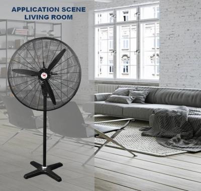 China One 220V Lower Noise 26 Inch Rotating Head DC Emergency Pedestal Makeup Stand Industrial Base Fan for sale