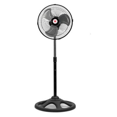 China ODM Mini Wheel Base OEM Low Noise SUPPORT FAN 12 Inch Air Cooling Fan With 3 Metal Blands for sale