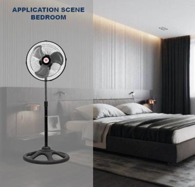 China 2021 New Design 12 Inch Metal FAN 2021 Electric Stand Fan Pedestal Stand Fan 110v or 220v 3 Inch for sale