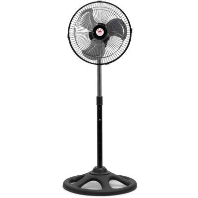 China 10 Inch 35w Standing Fans High Quality Adjustable Electric Fan Floor Stand Metal Blade Stand FAN Poles for sale