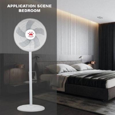 China SUPPORT FAN factory price factory sale OEM odm 220V 50W best 16 inch floor standing fan with 7 plastic blades for sale