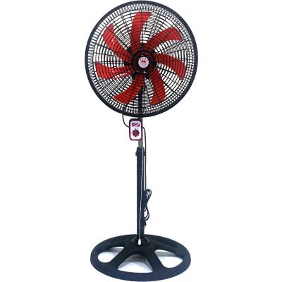 China Best Quality IEC 18 Inch 85 W 7 Blades Pedestal Stand Fan 2021 Best Quality Plastic Overhead Price AC RACK 125cm Cheap Fan For Home Commercial for sale