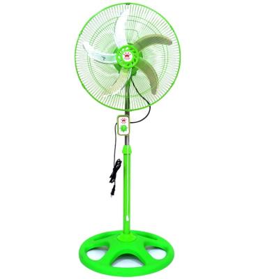 China High Quality Adjustable 18 Inch 5 Pole High Speed ​​Powerful Standing Fan 5 SUPPORT Metal Blades For Room for sale